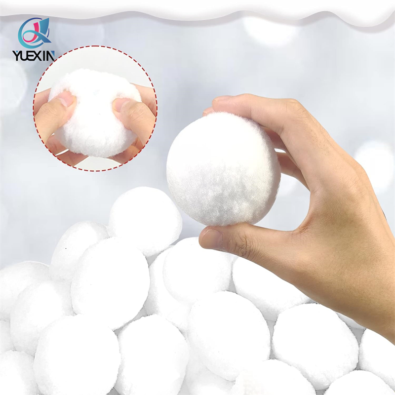 Bolas de nieve falsas para niños Juego de lucha de bolas de nieve en interiores Bolas de nieve artificiales 