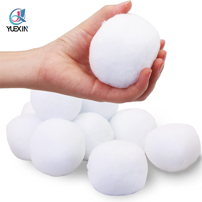 Bolas de nieve falsas para niños Juego de lucha de bolas de nieve en interiores Bolas de nieve artificiales 