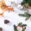 Manta de nieve decorativa para brillo para escenas navideñas