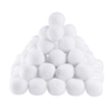Bolas de nieve artificiales divertidas en invierno - 5 cm juguetes de nieve en interiores realistas