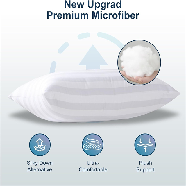 Almohada de cama de hotel 4