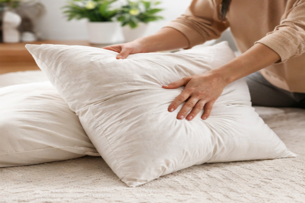 5 consejos para mantener los rellenos de tus almohadas decorativas regordetas y esponjosas