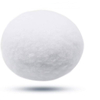 Bolas de nieve de algodón artificial ideal para juego interior y decoración navideña