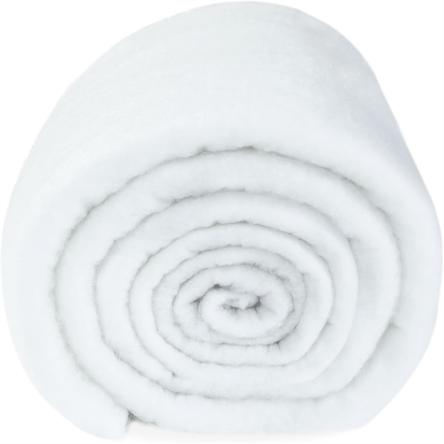 Sofá de colchoneta de estilo alfombra envuelta en rollo de bateo de poliéster de espuma de 1 pulgada de grosor