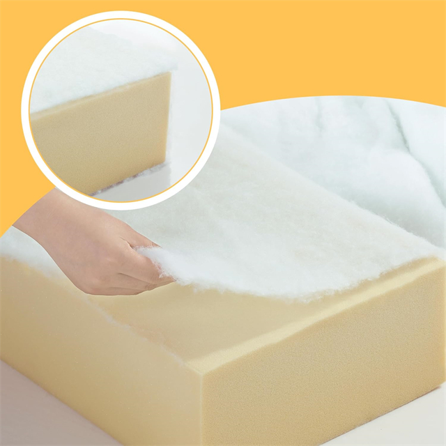 Decoración de interiores Batting Dacron Poleter Embalaje de empaquetado de envasado de espuma Proyecto de interiores de bricolaje