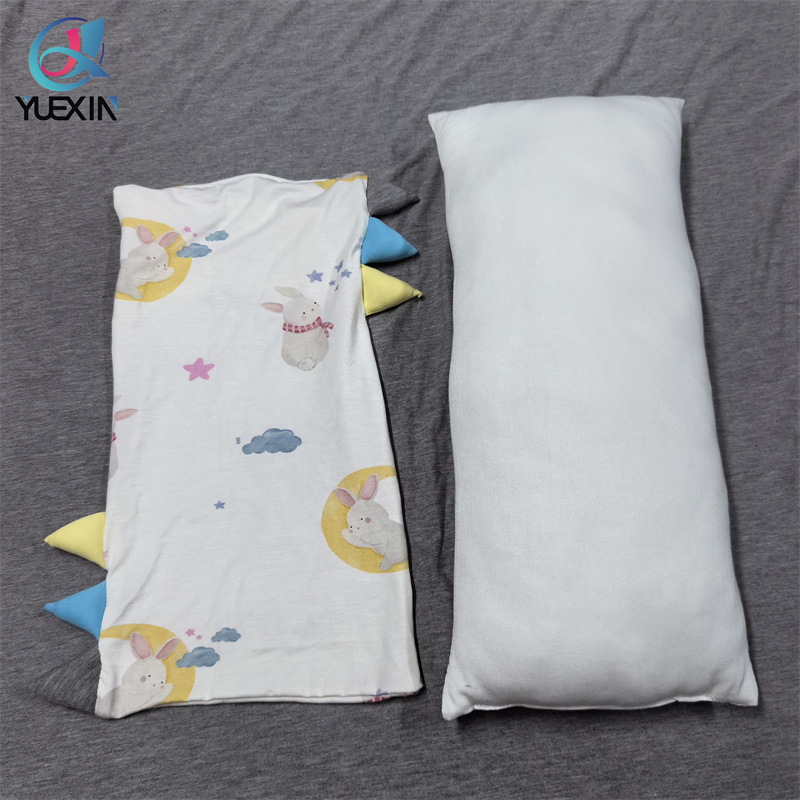 Almohada para bebé con funda de bambú natural suave, almohada para niño