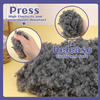Polyfill gris premium para manualidades y animales de peluche, alta resiliencia