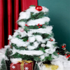 Decoración de nieve falsa de Navidad algodón como nieve interior esponjosa