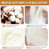 Ecopure Cotton Fiber Relleno para decoración del hogar ecológica
