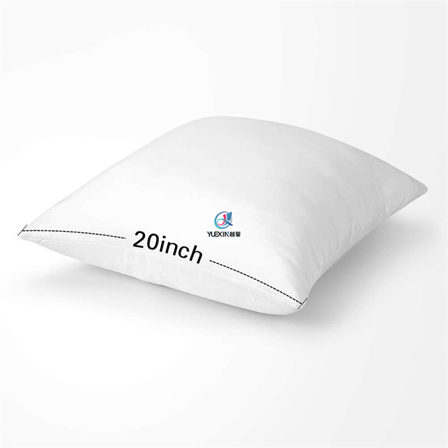 Inserto de almohada de hotel con impresión 20x20