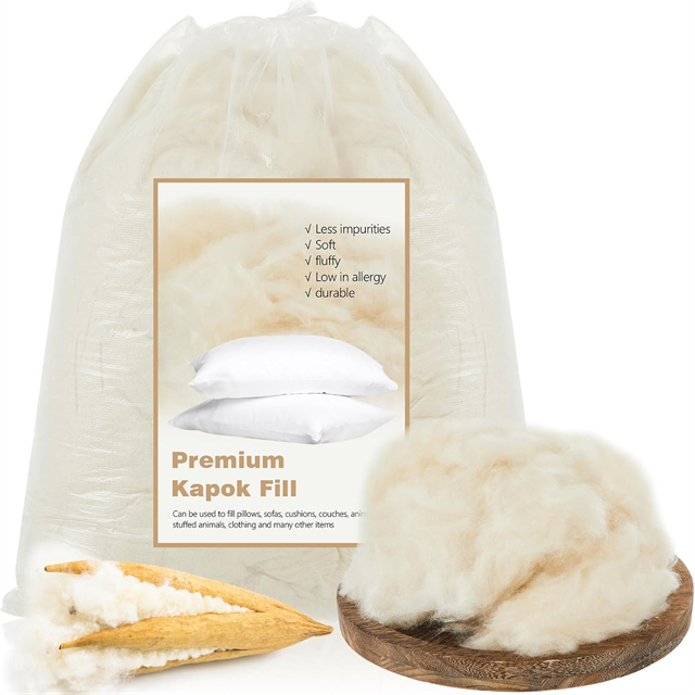 Natural Organic Natural avanzado lleno de productos químicos e hipoalergénicos, ideales para almohadas, camas para mascotas, sofás 