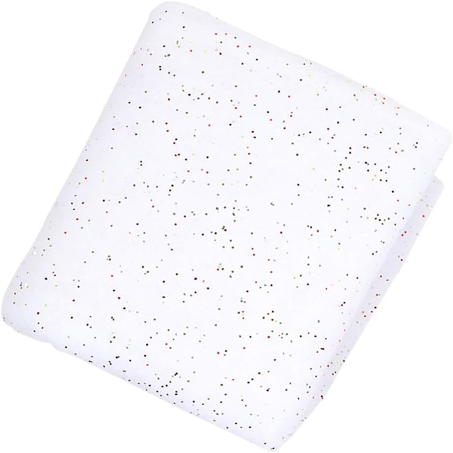 Manta de nieve decorativa para brillo para escenas navideñas