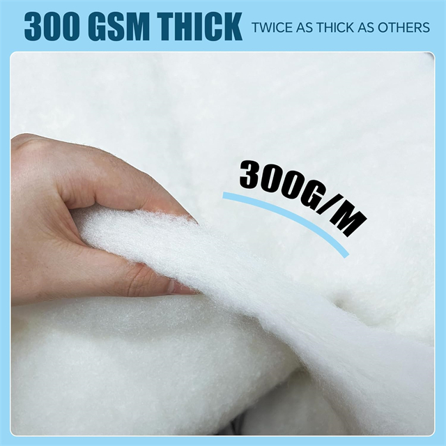 Sofá de colchoneta de estilo alfombra envuelta en rollo de bateo de poliéster de espuma de 1 pulgada de grosor