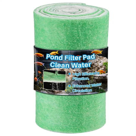 2 unidades de relleno de filtro verde ecológico de 12'X47.2' para vida acuática y acuarios