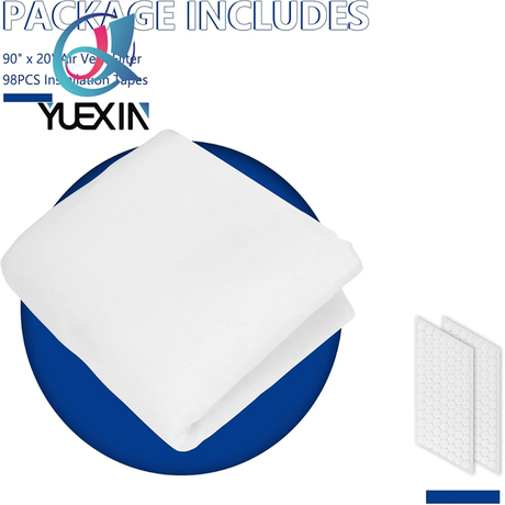 Fieltro de filtros de aire premium para sistemas de aire acondicionado y calefacción