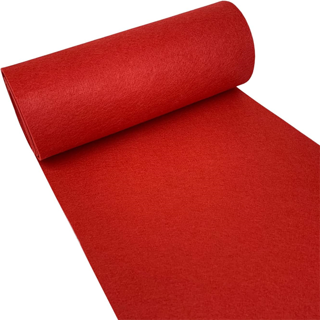 La tela de fieltro de poliéster de 3 mm de espesor en el patio es duradera