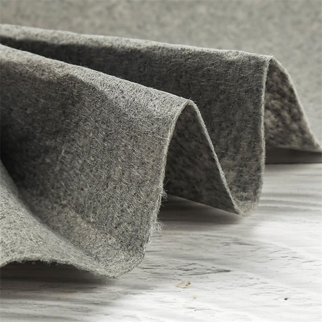 Telas no tejidas perforadas con agujas multifuncionales para interiores de muebles