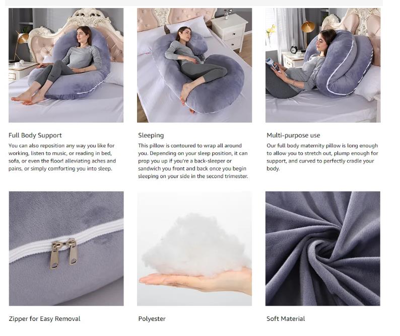 almohada tipo c