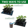 YUEXIN Sistema de riego automático de 110 x 25 pulgadas – Kit de bomba de riego interior inteligente para plantas de varias macetas