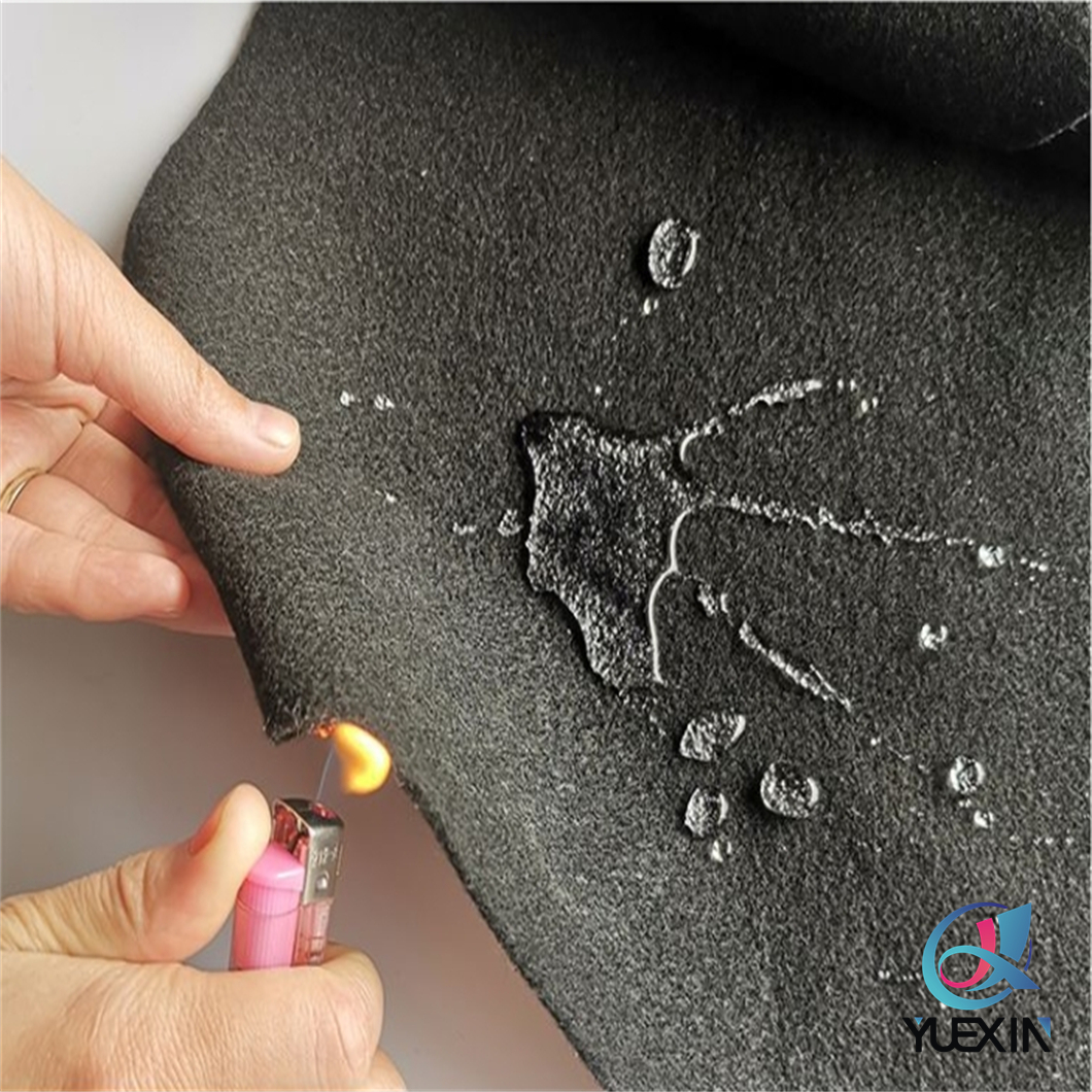 Entretela Panox negra premium | Fieltro no tejido inherentemente ignífugo BS5852 para muebles y colchones