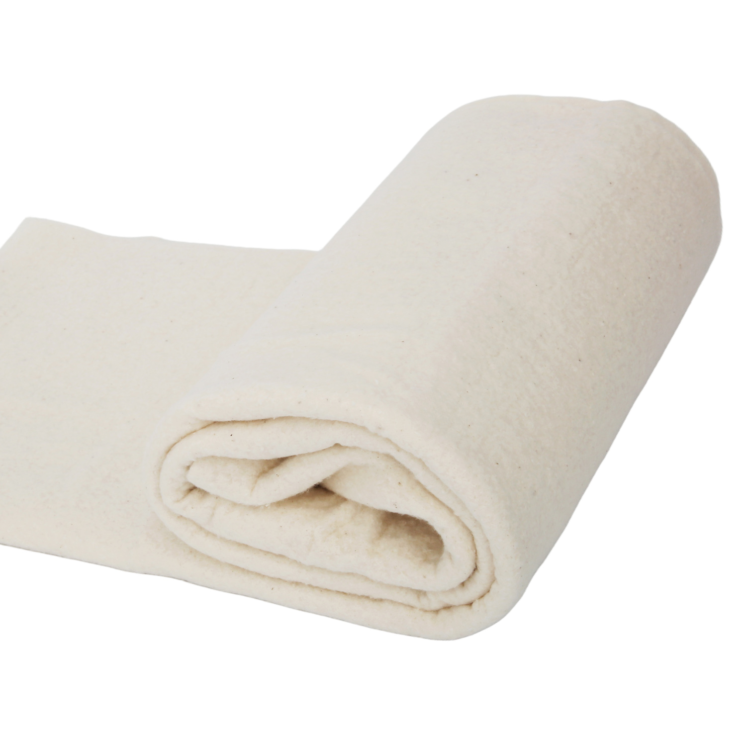 Guata de edredón natural de guata de algodón 100% de 150 g/m²